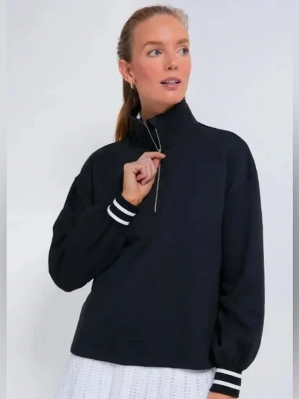 Tuckernuck Sport Carlson Quarterzip Sweatshirt Activewear Size Medium